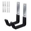 2pcs Large Stainless Steel Hooks for Garage Storage Extension Cord Organizers Wall Mounted Hangers for Heavy Tools