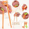 3Pcs Animal Toddler Training Chopsticks for Kids Reusable Beginners Learning Chopsticks with Silicone Finger Guide for Boy Girl