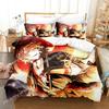 Bungo Stray Dogs Nakahara Chuya Beding Set 3D Printed Suitable for Bedrom Soft Duvet Cover Set With Pilowcases Children Kids Home Textile