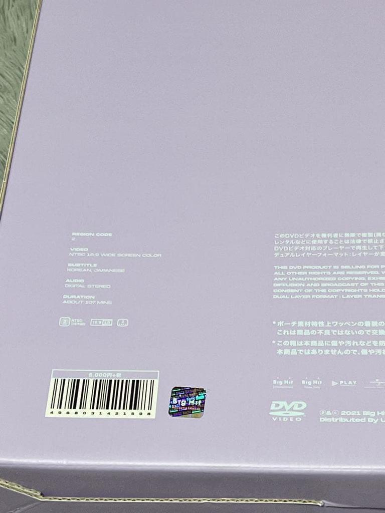 [USED] BTS Winter Package 2021 (Official, with Box)