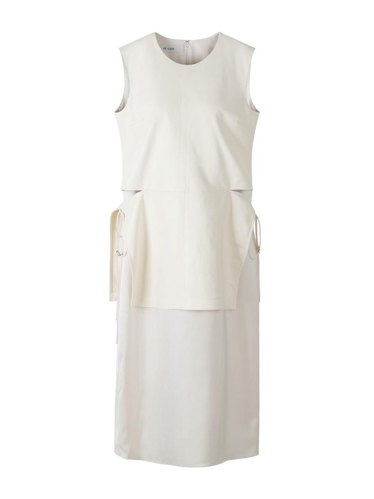 Recorde Two Wings Leather Dress_R0Das23005Ivx