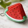 Plush Coin Purse Cute Wallet Small Coin Pouch Mini Change Purse Case Fruit Zipper