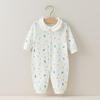Children's Spring/Summer Cotton Pajamas: Tagless Long Sleeve Set for Boys and Girls
