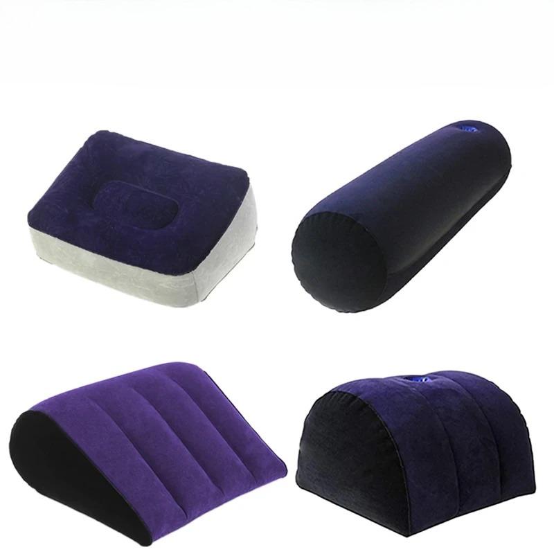 HOT Thickened Portable Inflatable Pillow Aid Positions Support Husband And Wife Positions Support Air Cushion Night Relax Pillow