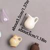 8Pcs Set Mini Ceramic Vase Design Magnet Refrigerator Magnet Diy Fridge Magnet For Flower For Flower Refrigerator Decorations