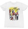 Vintage The Clash Band On Stage White unisex T-Shirt all Size S096