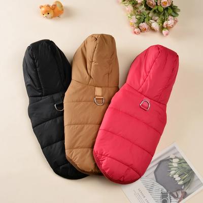 Warm Winter Dog Clothes Small Medium Dogs Pet Jacket Thicken Pets Coat  Windproof Outdoor Puppy Costume Chihuahua Bulldog Parka