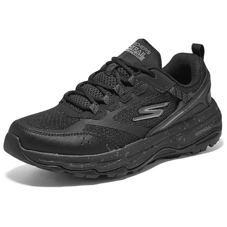 Skechers Casual Comfortable Versatile Durable Breathable Low-Top Running Shoes Women sneaker Black 129525-BBK