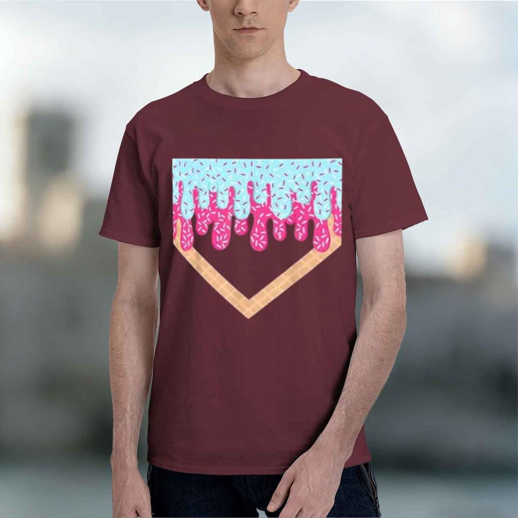 2026 New Model Respect The Ip Baseball S Ice Cream Ip Sweet S Sports Tshirt Stuff Home Plate Icecream Sport Players Fans Clo