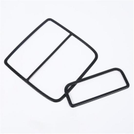 Carbon Fiber Front Rear Reading Light Lamp Cover Trim For Acura TLX 2015-2022