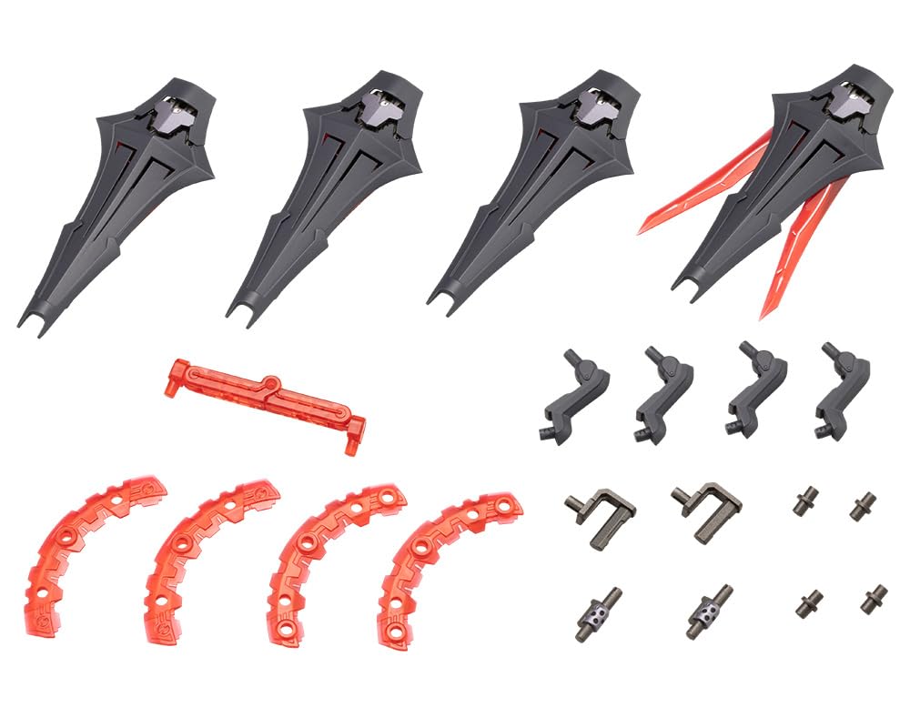 Kotobukiya Modeling Support Goods Heavy Weapon Unit 61 Orbit Circle Black 82mm Tall Plastic Model M.S.G Ver. Approx. Non-Scale