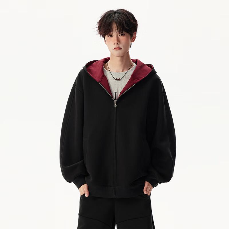 

TOM ADAM American Style Zip-Up Hoodie XL