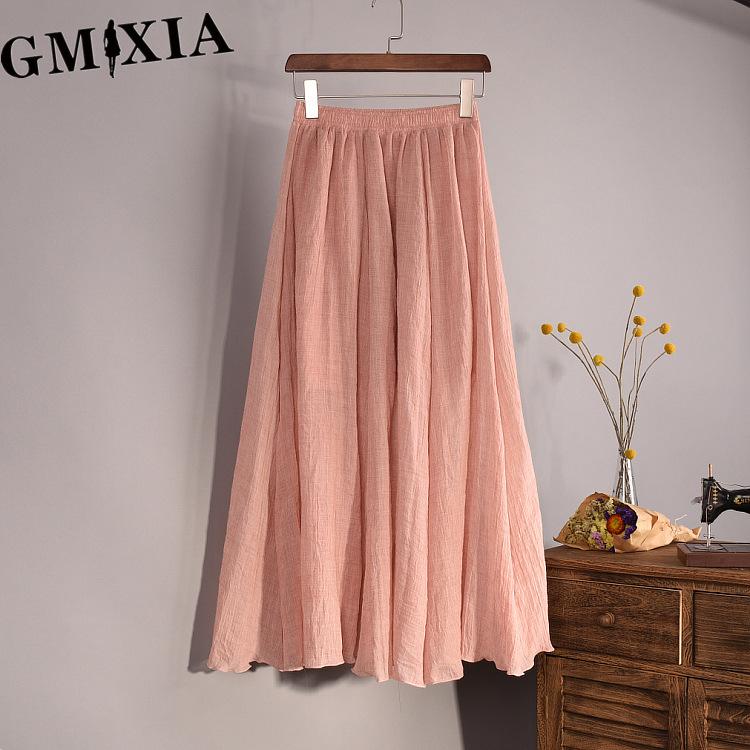 GMXIA Women's Fashion Casual Summer Spring Skirt