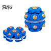 Tactile Sensory Toy Rubber Band Press Toy, Stress Anxiety Relief Fidget Spinner, 3D Decompression Desk Printed Relaxation for Kids Teens Adults