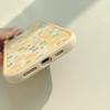 Custodia per telefono retrò antiurto estiva con fiori gialli dolci per iPhone14 13 11 12 Pro Max Xs Xr 7 8 Plus Custodia Cover Cartone Animato Carina