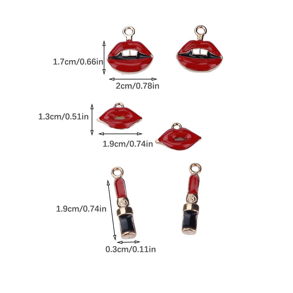 Earrings Pendant Exquisite Appearance with Electroplating Process Jewelry Accessories Chic Gift for Necklace Bracelet Making