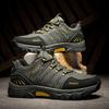 Men's Non-Slip Hiking Shoes: Wear-Resistant, Travel-Ready, Autumn/Winter, Height-Boosting, Ideal for Middle-Aged Travelers.