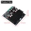 TPA3255 Hifi Dual Core Amplifier Module 600W+600W DC 19-50V Stereo Dual Channel Amplifier Board Digital Audio Amplifier Boards
