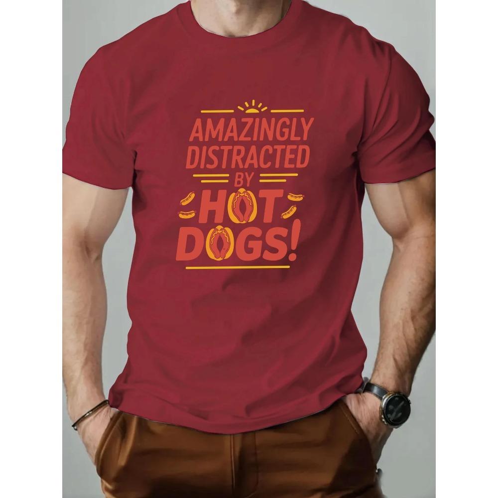 

Мужская футболка с коротким рукавом, с принтом элементов английского шрифта, мужская хлопковая футболка с круглым вырезом, повседневная, с коротким рукавом, летний дышащий топ, футболки XXXXL красный