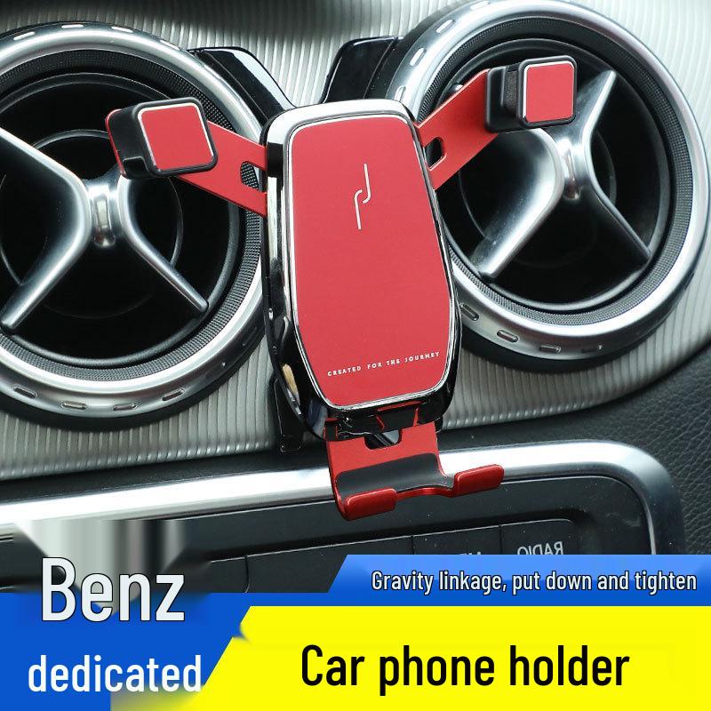 Wireless Charging Phone Holder for Mercedes-Benz 15-19 GLA/13-19 CLA, Navigation Compatible