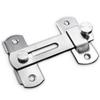 Rodelic No-Punch Stainless Steel Flat Latch Door Bolt (10-Pack)