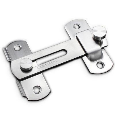 Rodelic No-Punch Stainless Steel Flat Latch Door Bolt (10-Pack)