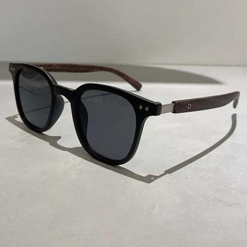 New Men Vintage Wooden Frame Sunglasses Classic Men's Sunglasses Polarized UV Protection Driving Eyewear Outdoor Shades Goggles