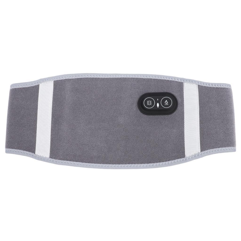 Heated Waist Belt Electric Vibration Heating Pad Heated Back Belt Abdomen Warmer Lumbar Support for Lower Back