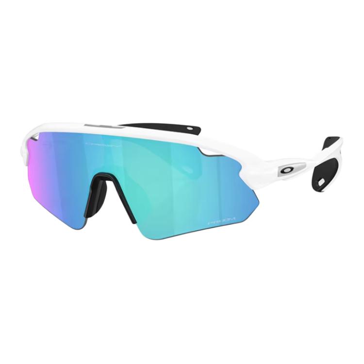 Oakley Модные Авангардные Трендовые Инжекционно-литьевые Солнцезащитные Очки Неправильной Формы Унисекс Белые 0OO9525-02 F,White