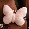 Dopamine Butterfly Plush Pillow With Soft Short Plush For Girls Bedroom Decor