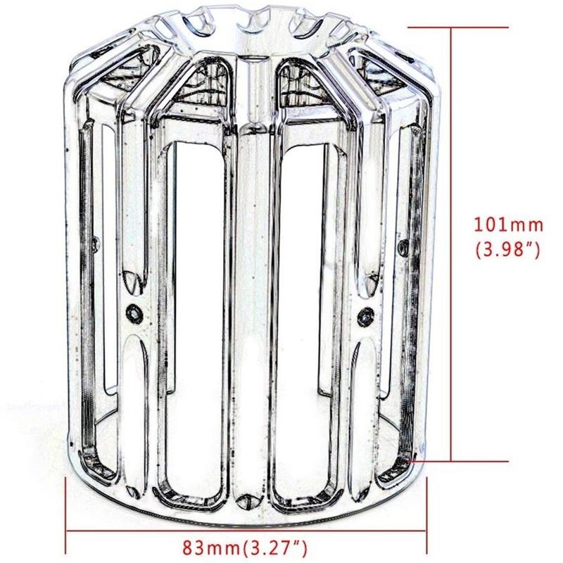 Motorcycle Universal Oil Filter Cover Cap Trim For Harley Dyna Softail Sportster Touring Electra Road Street Glide Road King CVO