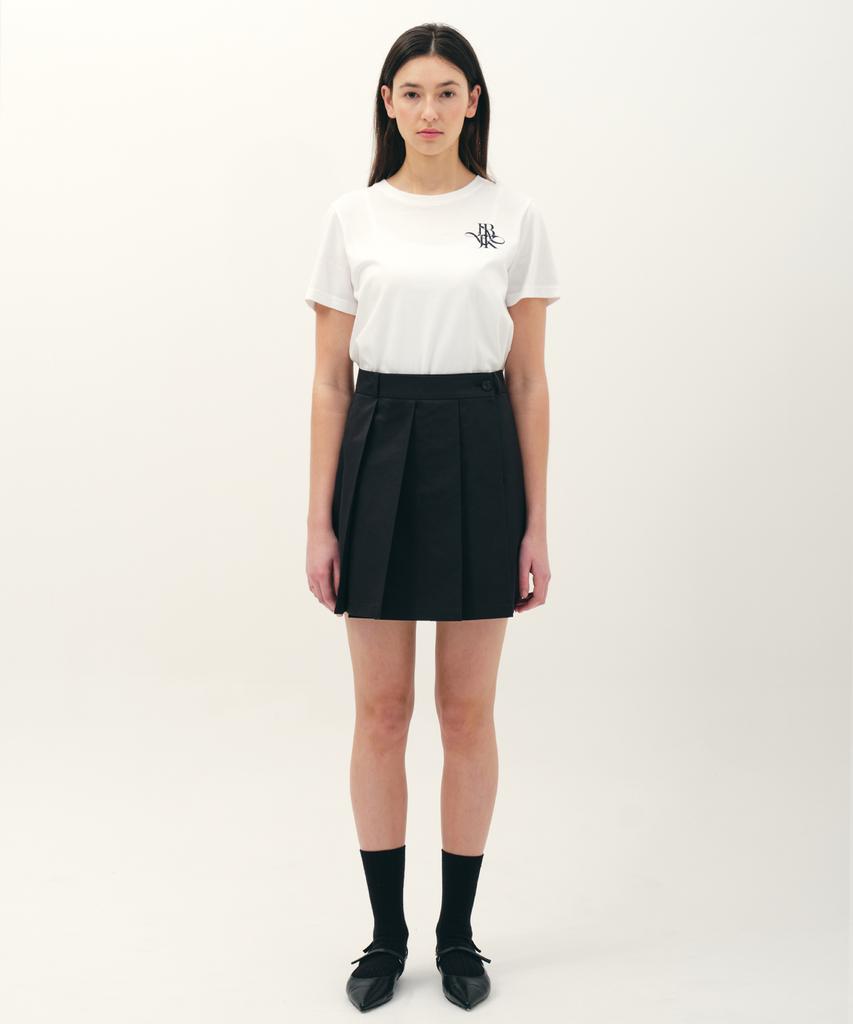 JUN BY JUN K Trench Mini Skirt_Black