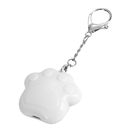 Keychain Pendant Cat Paw Cloud Heart Design Purse Light Ultra-Thin Touch Sensor Light Rechargeable LED Lamp