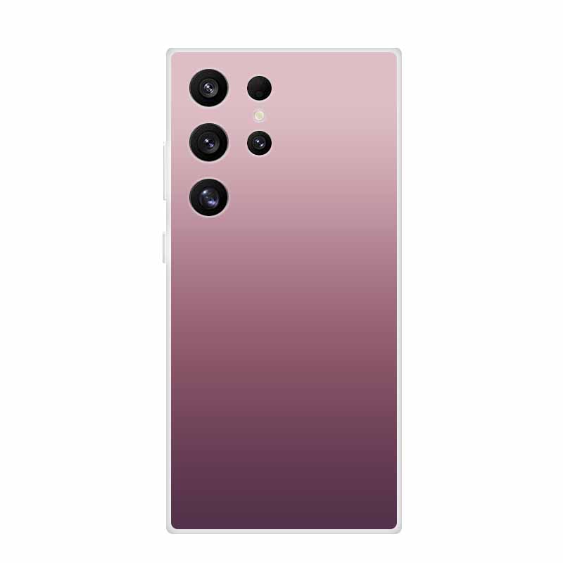 Coque Pour Samsung Galaxy S24 S23 S22 Ultra S21 S24 FE S21 A55 A53 A52S A54 Anti-choc Transparente Silicone Clair Housse de Téléphone Coque