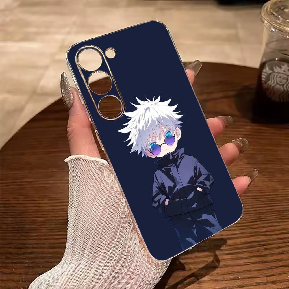 Popular Anime Characters S-satoru- Gojo Clear Phone Case for Samsung Galaxy A71, A70, A52, A51, A40, A30