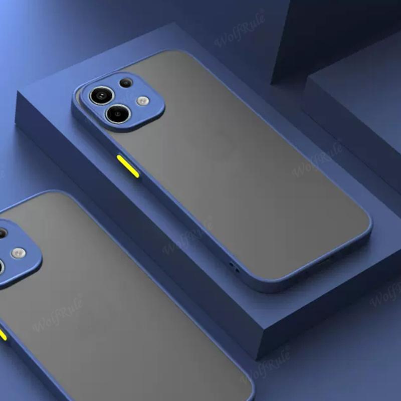 For Poco X6 5G Case Cover Xiaomi Poco X6 Pro 5G Capas New Shockproof Bumper Phone Back Matte Clear Translucent Fundas Poco X6 5G