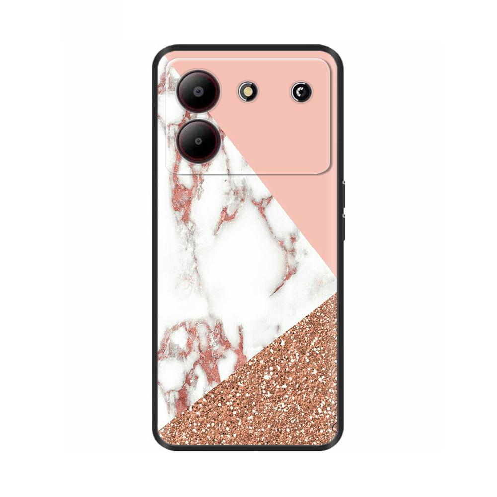 Cover For ZTE Blade A54 4G Case Silicone Painted Soft Protective Black Coque For ZTE Blade A34 BladeA54 Cartoon TPU BladeA34 Bag