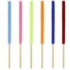 Multi-Purpose Detachable Cleaning Brush Sticks 5 Pieces Set for Hard-to-Reach Corners and Surfaces with Removable Covers for Easy Maintenance