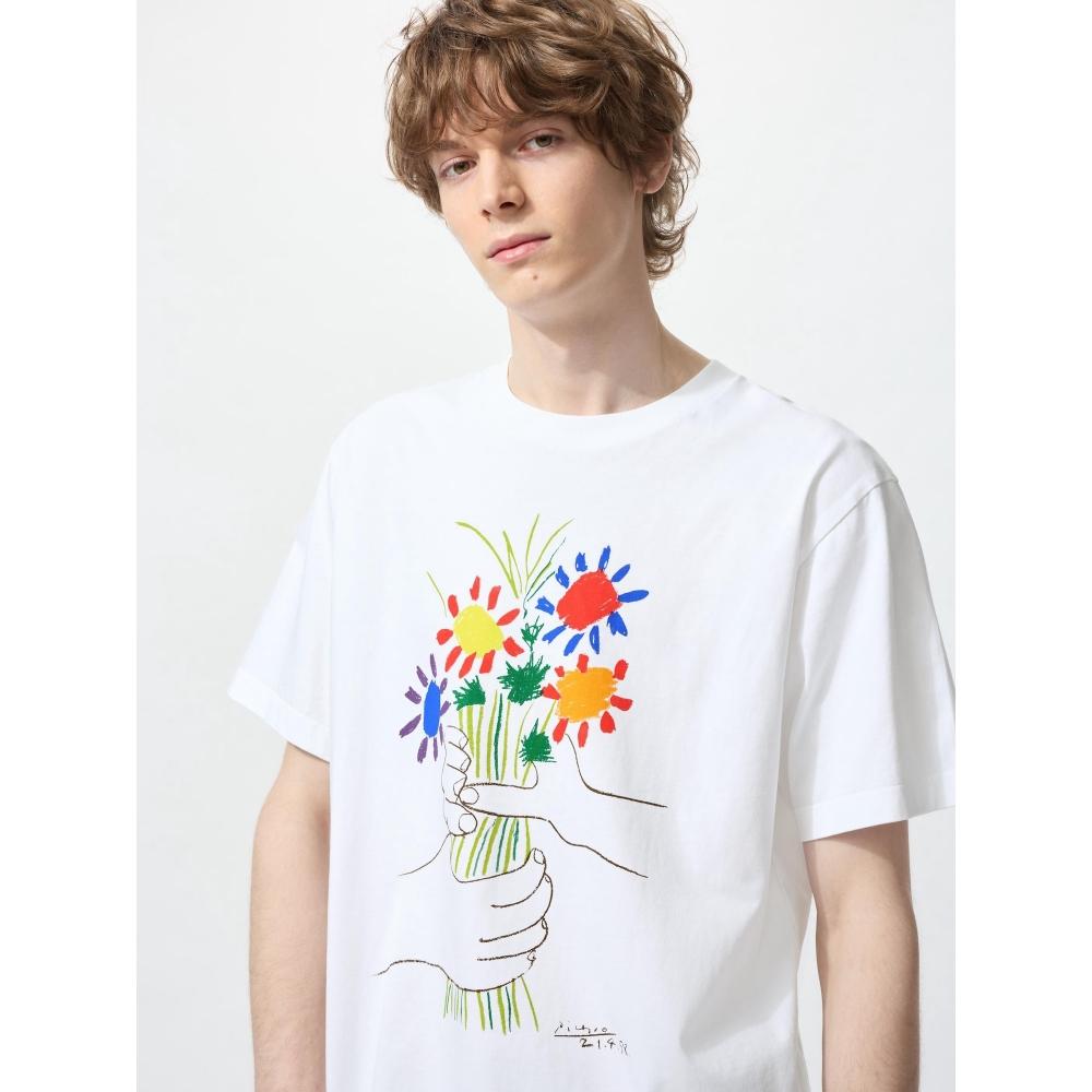 

Uniqlo Japan Peace For All T shirT Pablo Picasso 00 WHITE/S