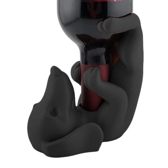 Dachshund Wine Bottle Holder PLA Dog Figurine Beer Bottle Display Stand Organizer