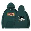 2026 Animation ONE PIECE Sauron Printed Loose Hoodie Autumn Men's and Women's Fleece Hooded Sweater New