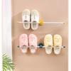 Storage Rack Clothing Holder Puncture-free No Drill Handily Install Convenience Multipurpose Sundries Mount Home Supplies
