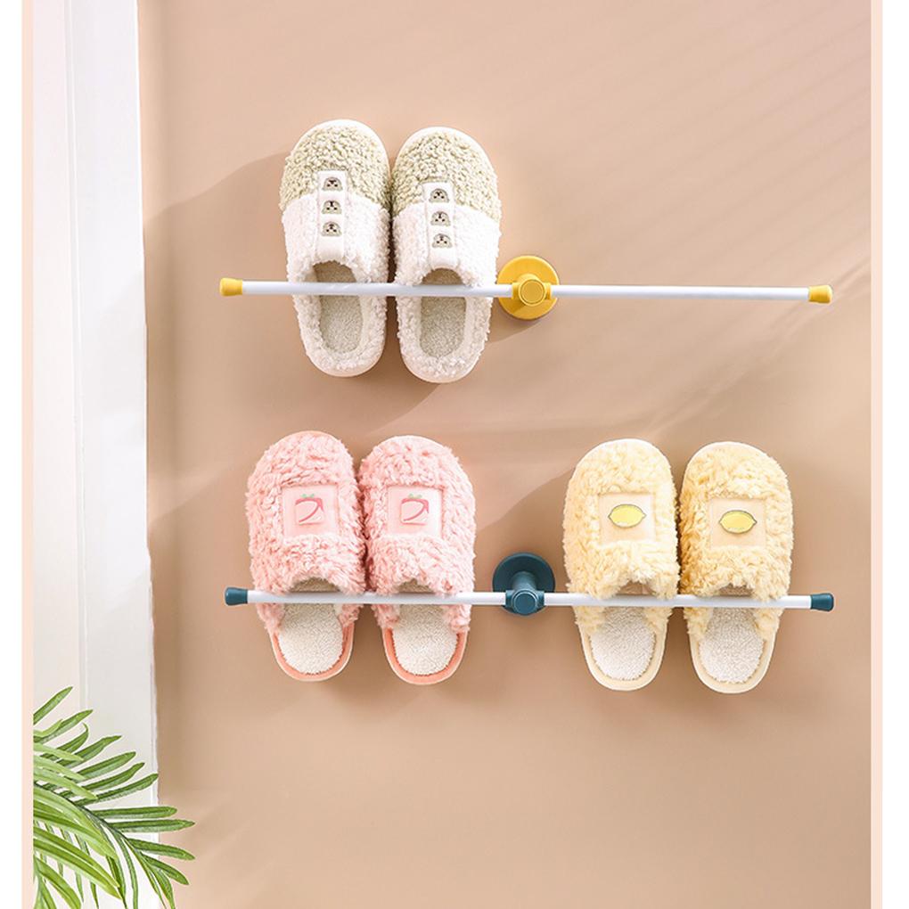 Storage Rack Clothing Holder Puncture-free No Drill Handily Install Convenience Multipurpose Sundries Mount Home Supplies