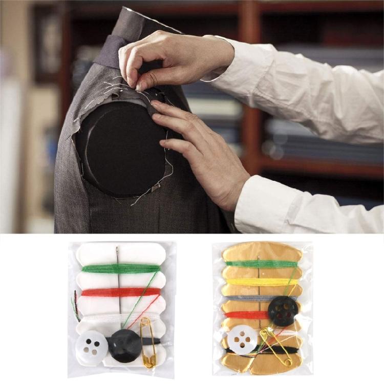 20 Sets Travel Sewing Kits with Needle, Threads, Button, Pins, Six Color Thread Repair Kit for Amenities Necessities