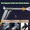 High Pressure Washer for Car Washing Garden Watering Hose Nozzle Sprinkler Foam Water Faucet Joint Quick Connector
