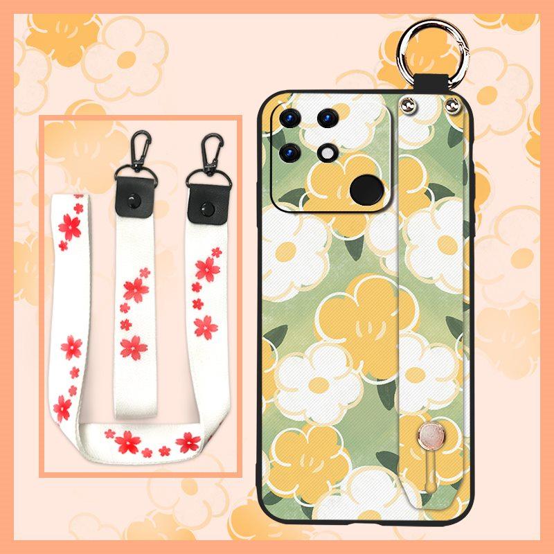 Ring Shockproof Phone Case For OPPO Realme Narzo 50A Back Cover Protective Dirt-resistant Anti-knock Soft case Anti-dust