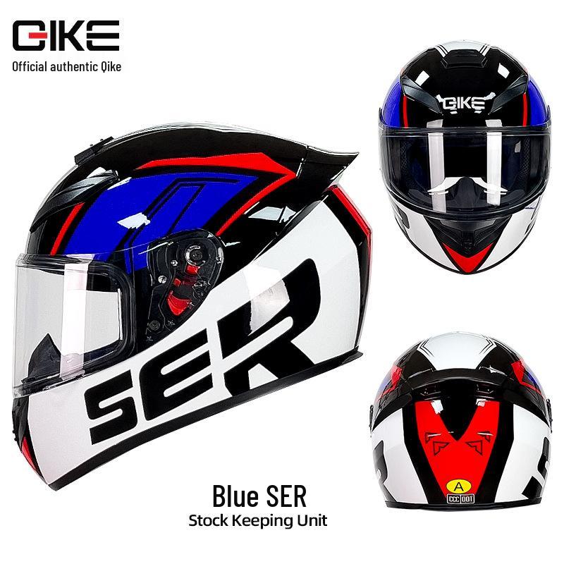 Riding K Unisex Bluetooth Motorcycle Helmet - Full Face, Winter & All-Season Safety for Electric Vehicles