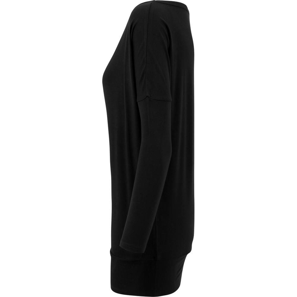 Build Your Brand Womens/Ladies Viscose Long-Sleeved Sweatshirt