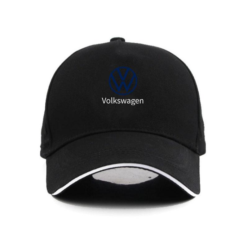 W16Adjustable Car Sun Hats Moto GP Outdoor Baseball Cap Hip Hop Hat For Volkswagen VW GTI Passat Golf Tiguan Polo Jetta Touran