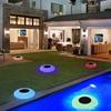 Swimming Pool Lights Solar Floating Light with Multi-Color LED Waterproof Outdoor Garden Lights 1pc